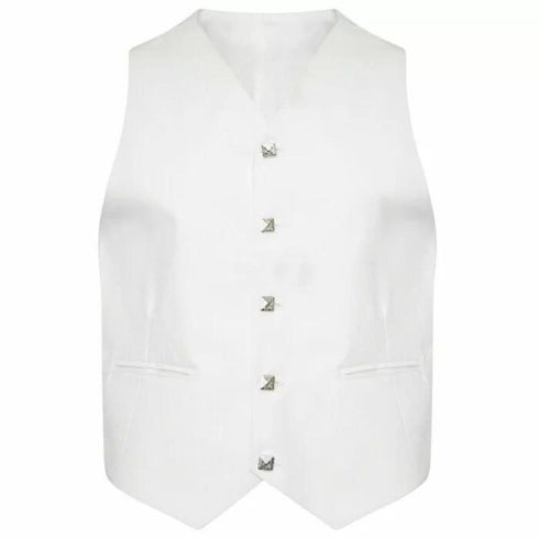 White Pipe Band Argyle kilt Jacket and Waistcoat